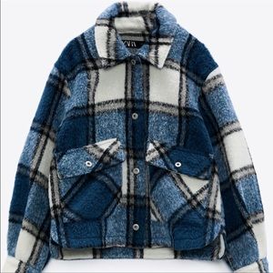 ZARA shacket overshirt